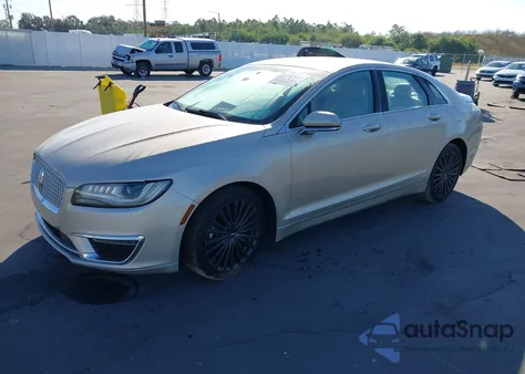 2017 Lincoln Mkz Hybrid Reserve из США, поврежденный, VIN 3LN6L5MU3HR650511